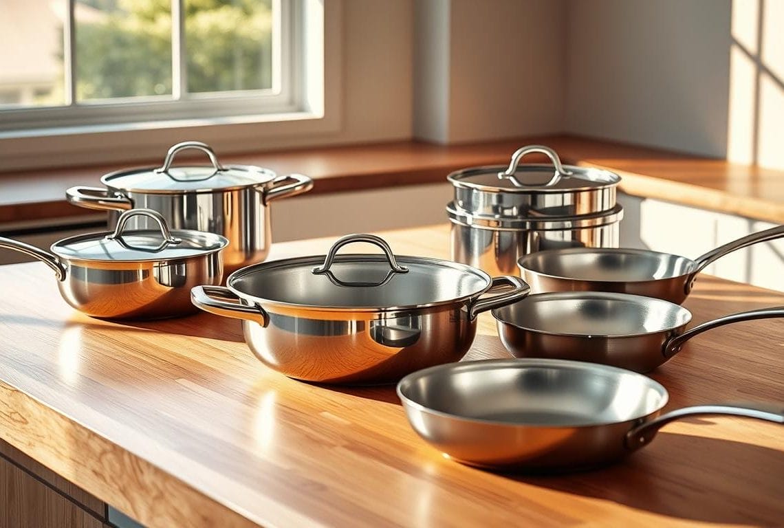 stainless steel cookware set stainless steel cookware set