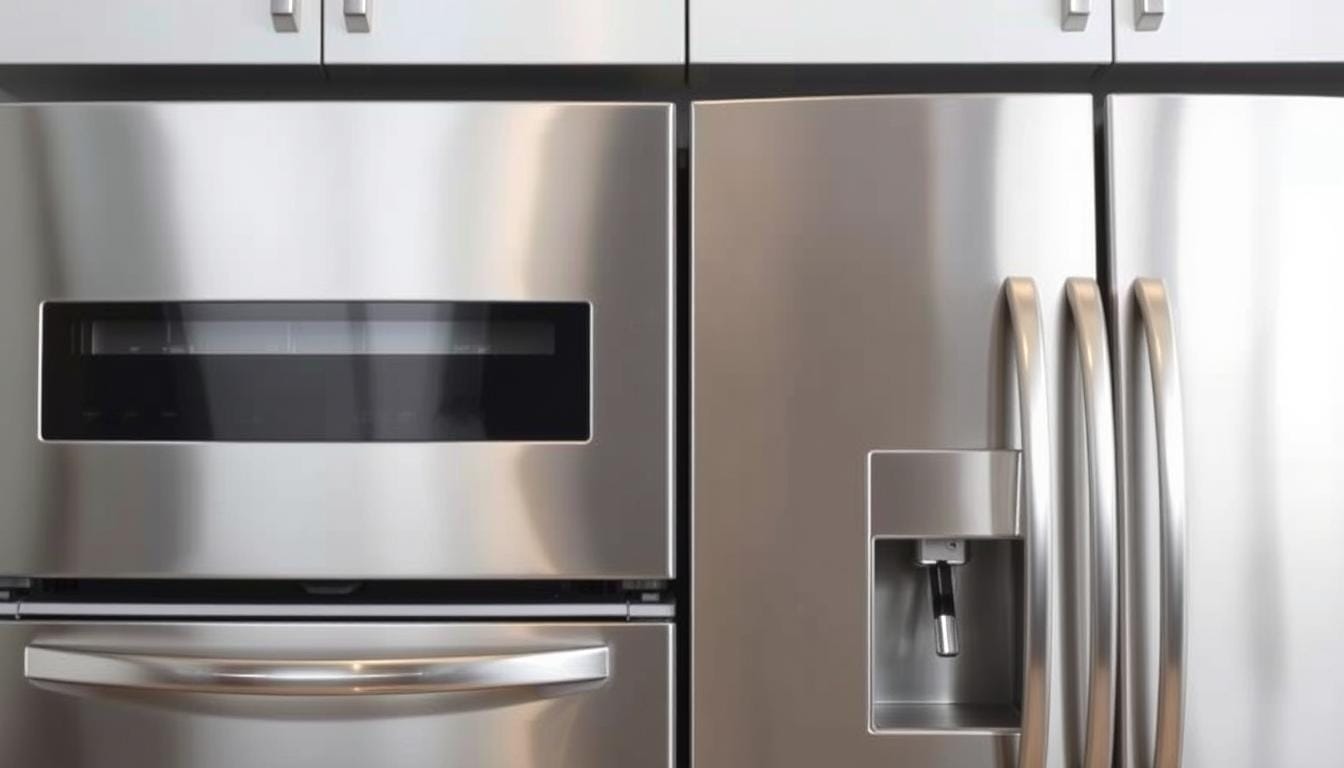 stainless steel appliances