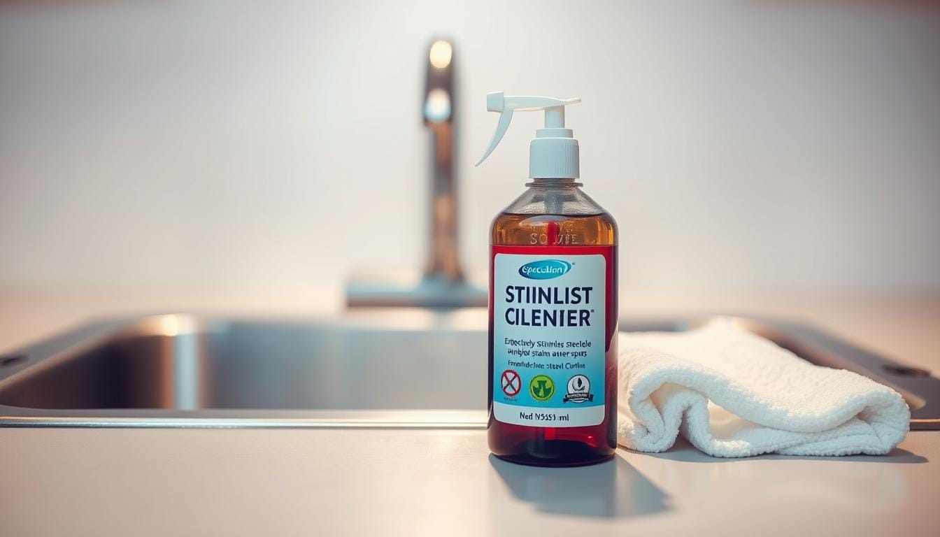 stainless steel sink cleaner