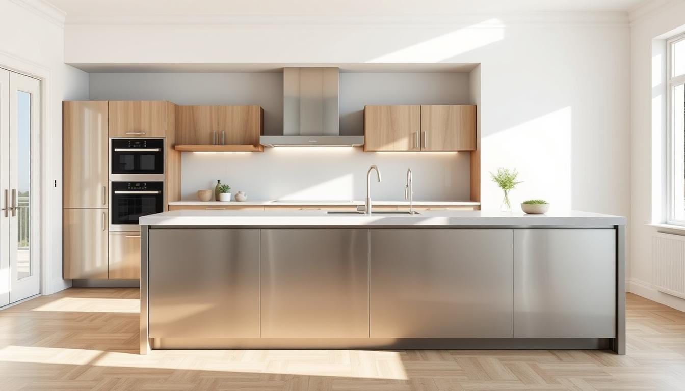 kitchen island installation