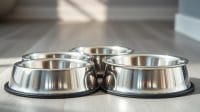 stainless steel dog bowls