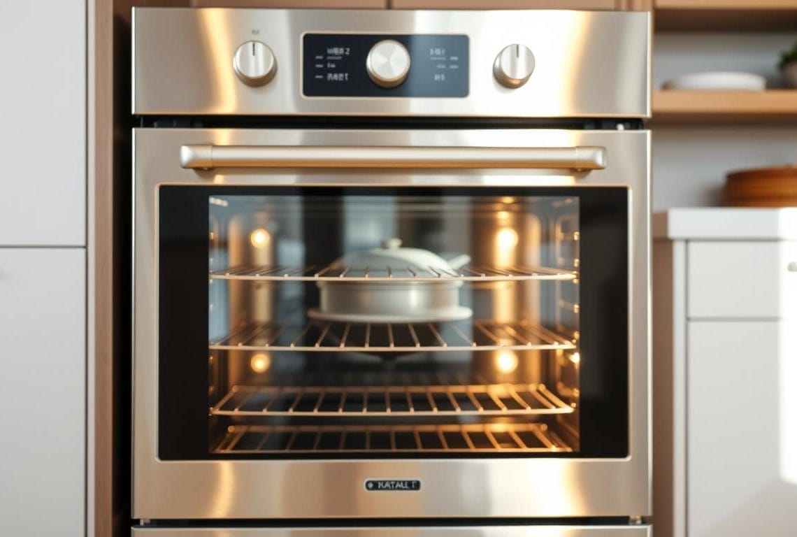stainless steel oven