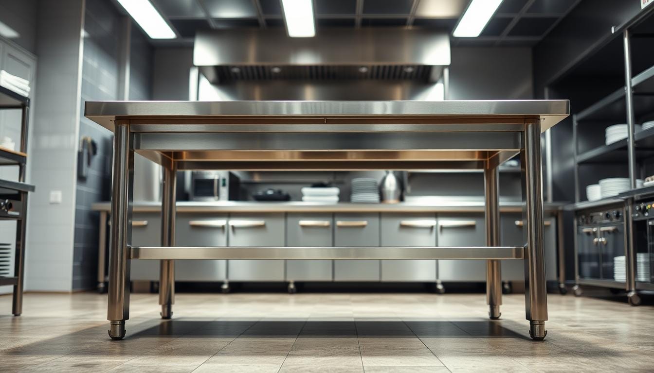 stainless steel work table